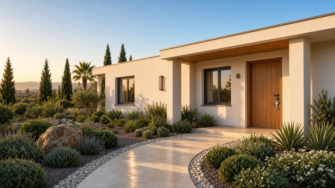 Turnkey finished prefab home in Cyprus