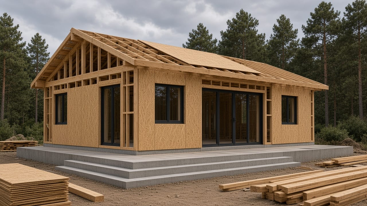 WF301 — OSB wood frame