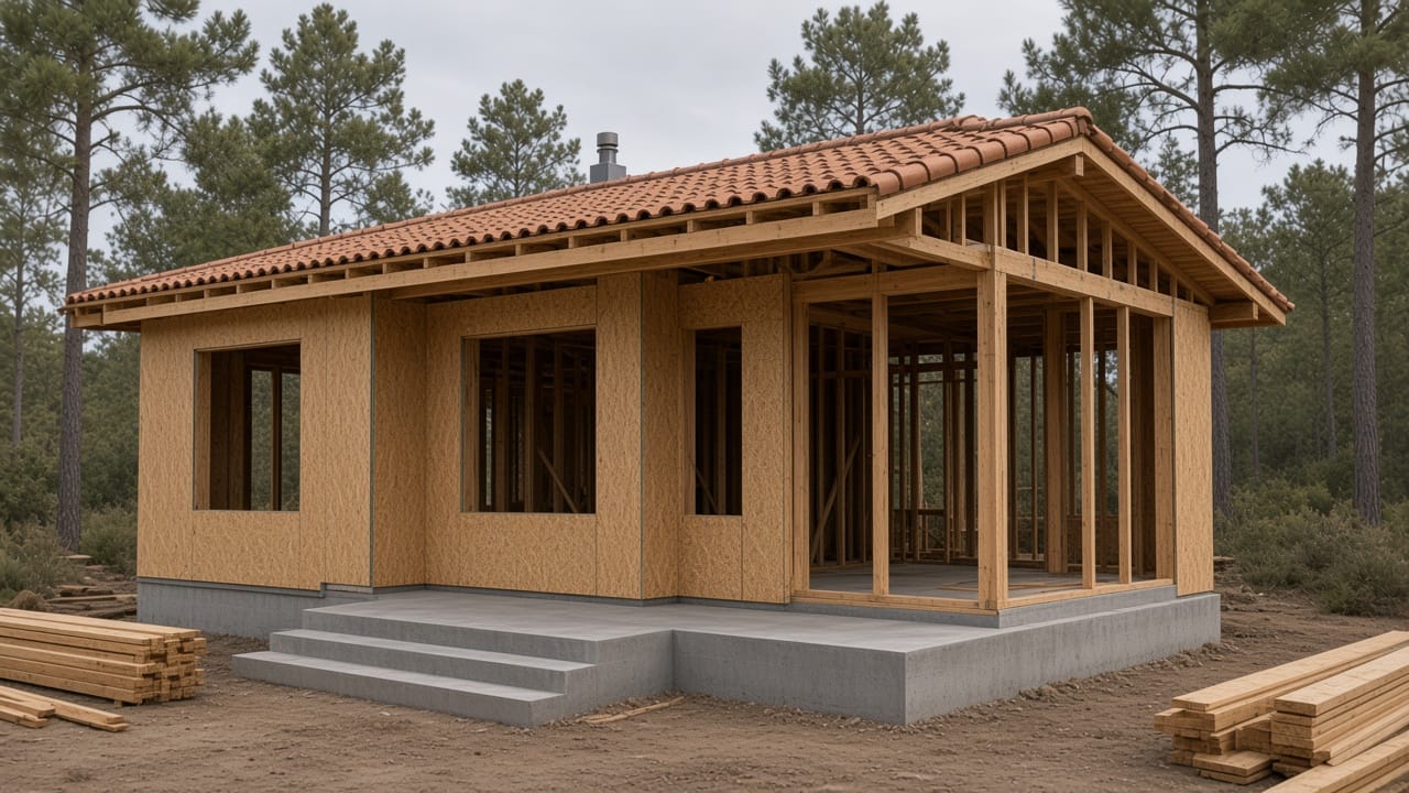 WF304 — OSB wood frame