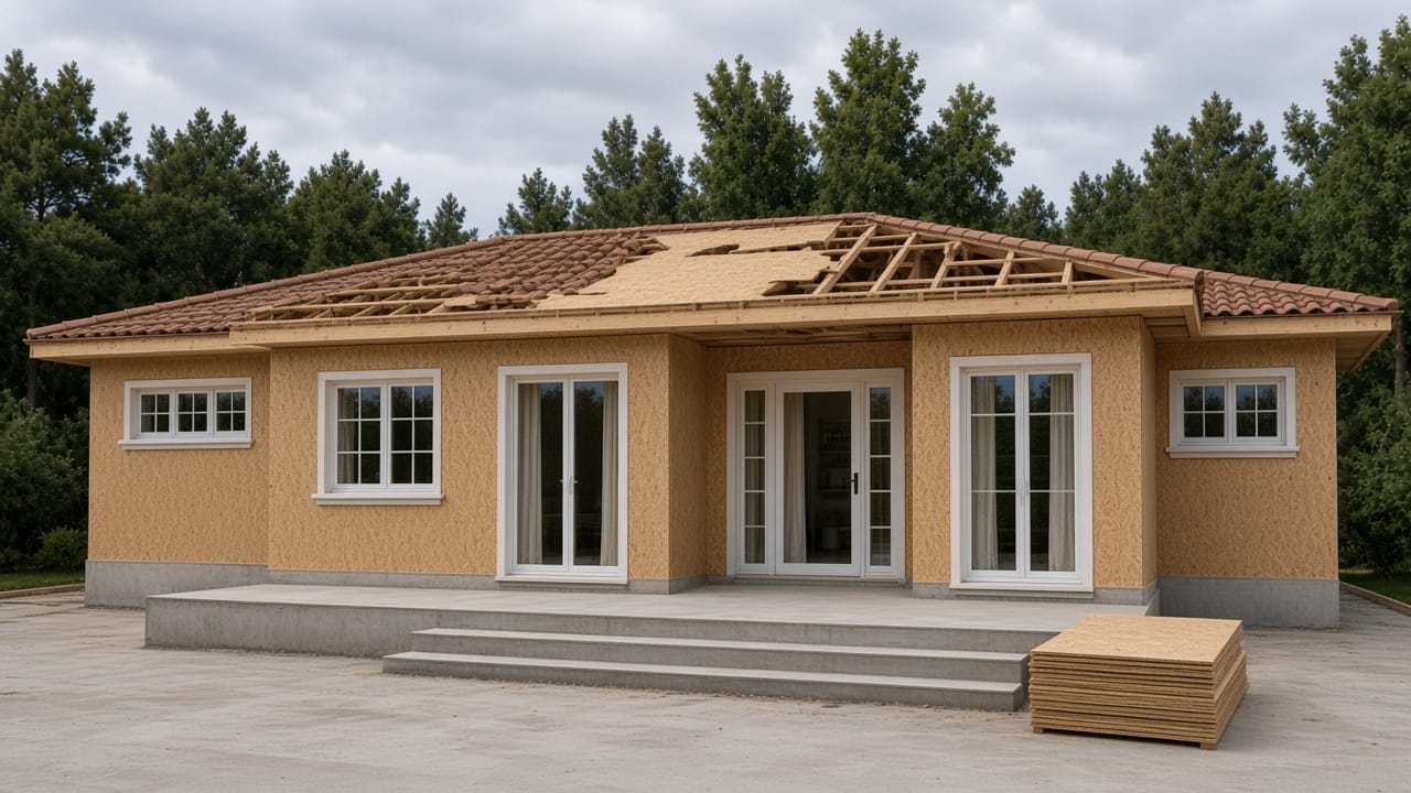WF307 — OSB wood frame