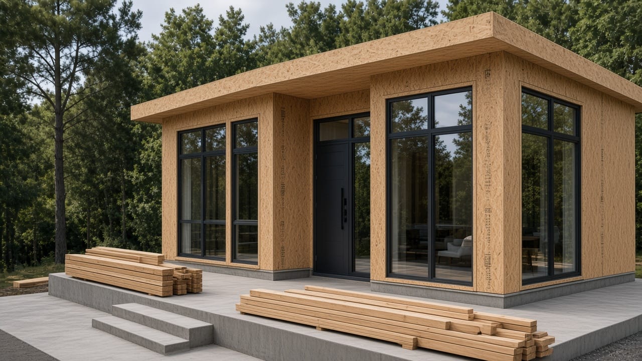 WF308 — OSB wood frame