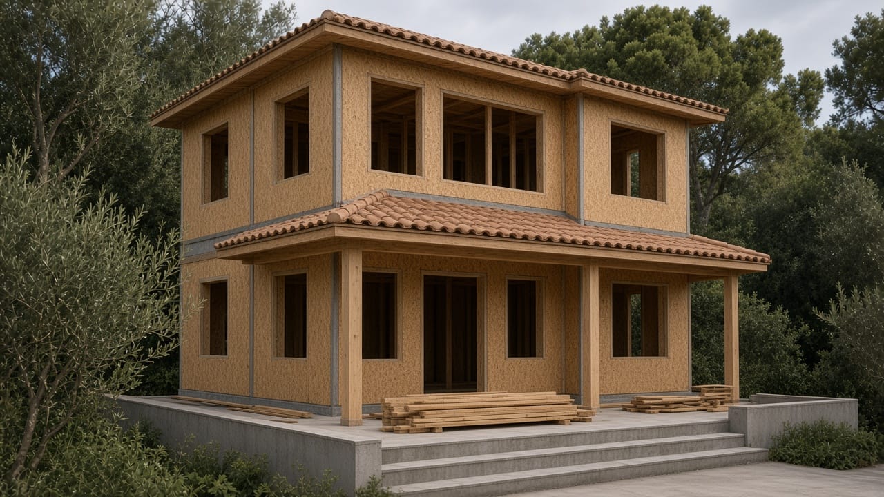 WF312 — OSB wood frame